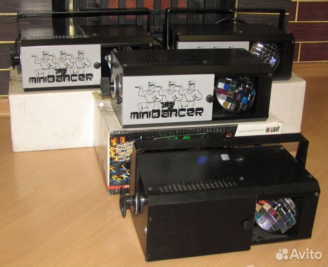 Светомузыка IML Minidancer 4шт Цвет Gobo Mic Pro