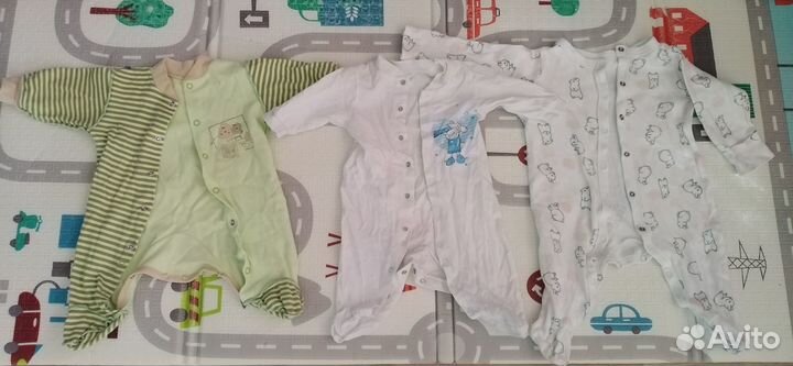 Детская одежда для мальчиков с 0 до 6 месяцев