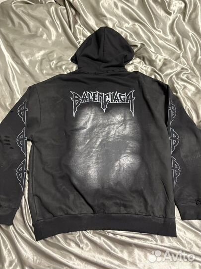 Худи balenciaha paris moon