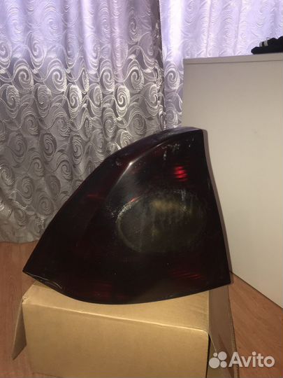 Задние фонари Ford focus 2 седан тонированные