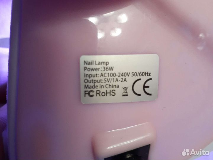 Уф лампа для ногтей 3d led