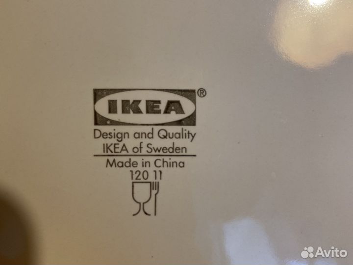 Посуда IKEA тарелки