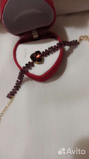 Гранатовый браслет