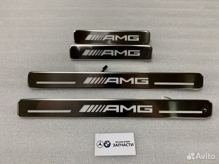 Комплект накладок порога Mercedes G 6.3 AMG W463