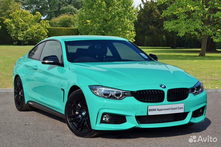 Автоэмаль BMW цвет W97 - Mint Green (Базовая) 1 кг