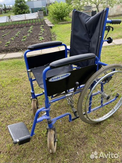 Инвалидная коляска складная бу