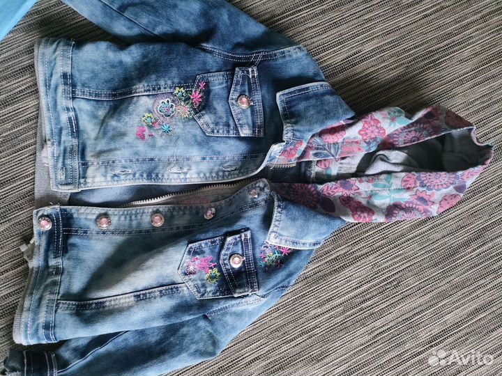 Одежда, обувь на девочку 3-4 года (3 пакета)