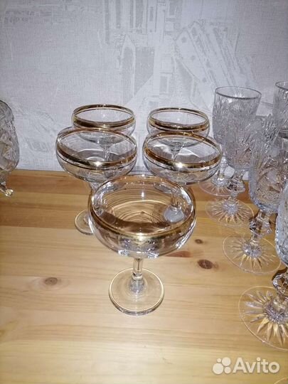 Бокалы креманки шампанское 5