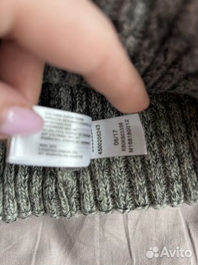 Мужская женская шапка calvin klein