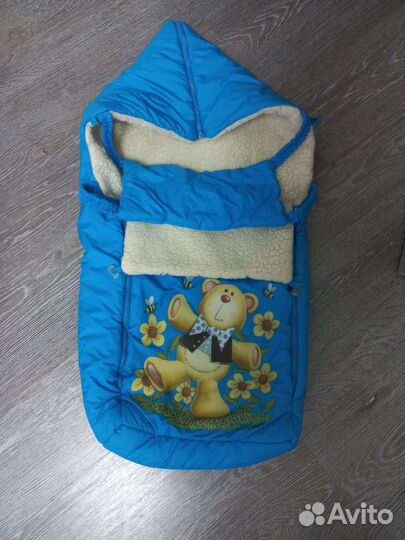 Теплый конверт в коляску