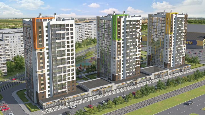 3-к. квартира, 78,3 м², 4/18 эт.