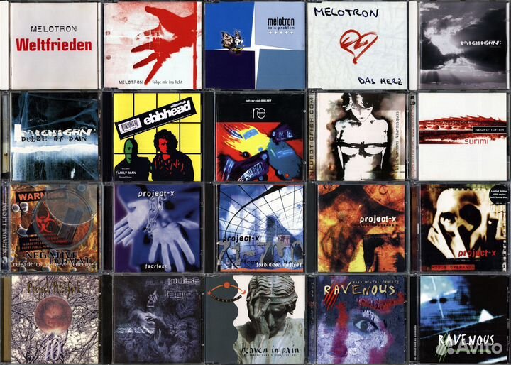 CD диски, EBM, Electro, Synthpop, Gothic (Фирма)