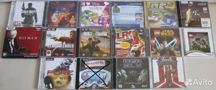 Игры на CD\DVD (Бука, Новый Диск, Руссобит-М)
