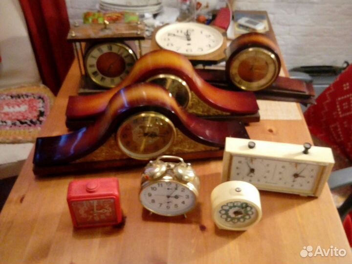 Часы,будильники СССР