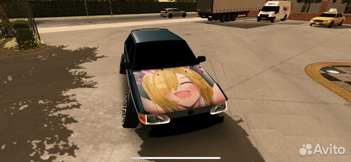 Винилы в car parking