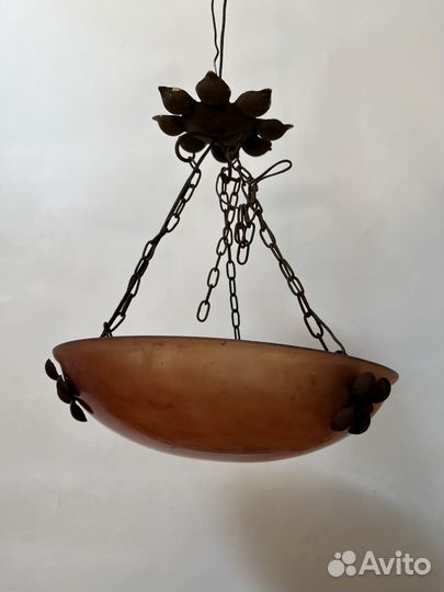 Винтажная антикварная люстра. Франция.19