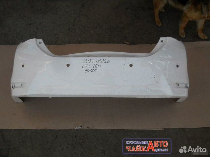 Бампер задний Toyota Corolla E180