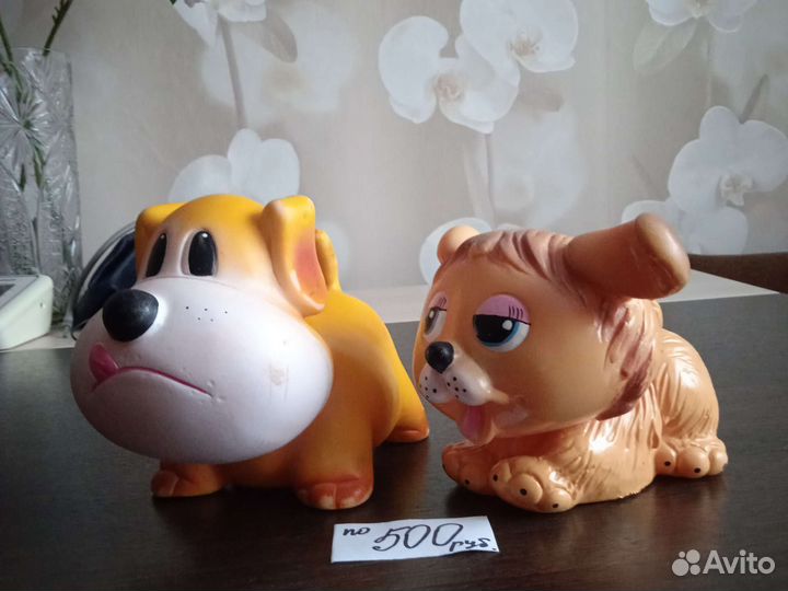 Резиновые игрушки СССР