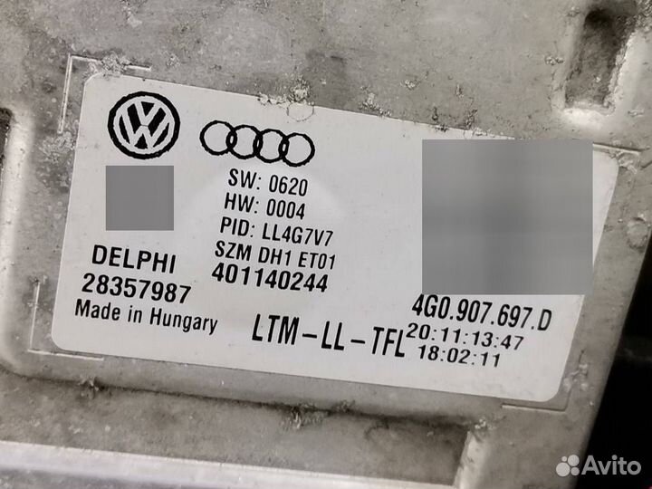 Фара правая Audi Q3 8U 2014 8U0941044A