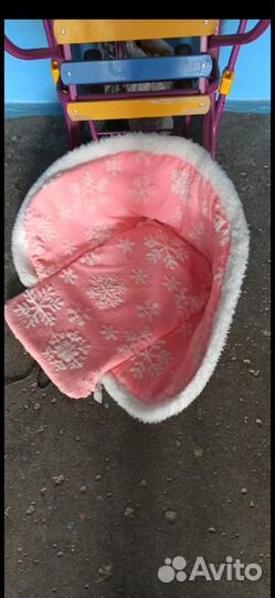 Детские санки с колесами