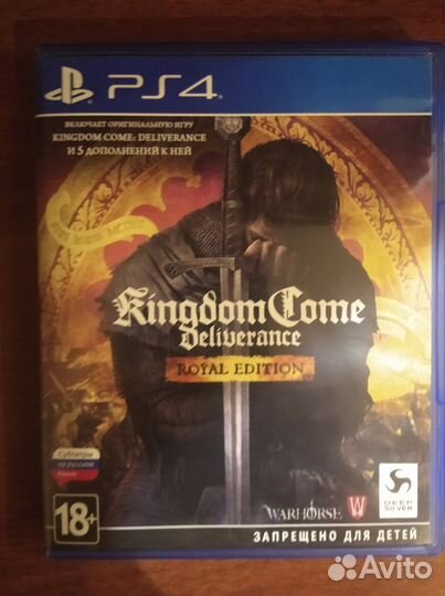 Kingdom come deliverance royal edition PS 4