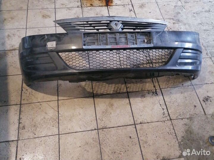 Бампер передний Renault Logan 1 фаза 2