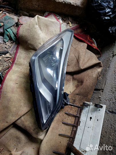 Hyundai solaris фара левая правая