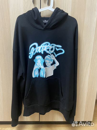 Черное худи haliky