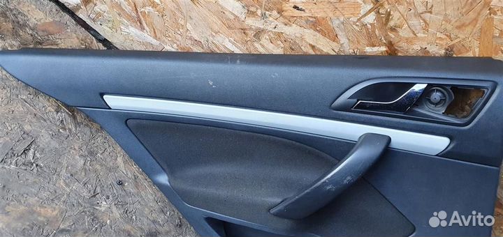 Обшивка двери задней левой Skoda Octavia A5