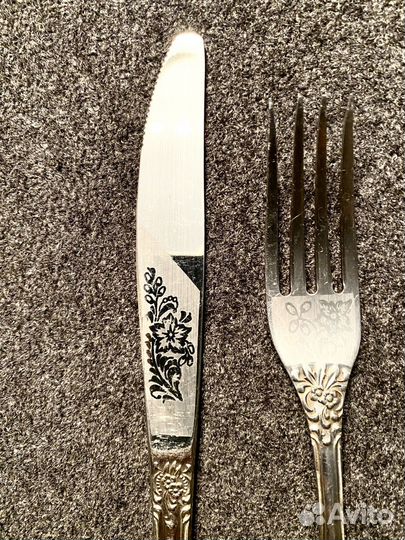 Набор столовых приборов нержавейка