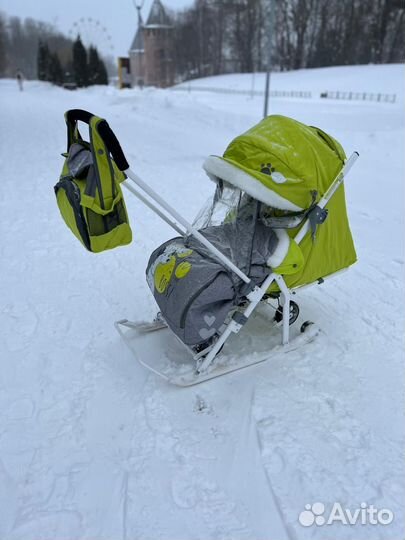 Санки коляска ника