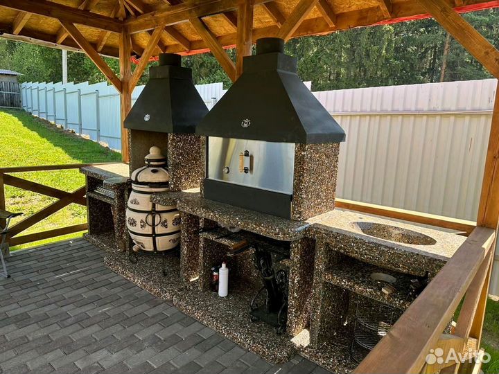 Барбекю комплекс, печи барбекю