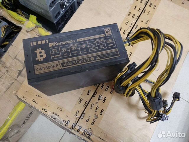 Блок питания для асика S9 1.8квт 12В 150А