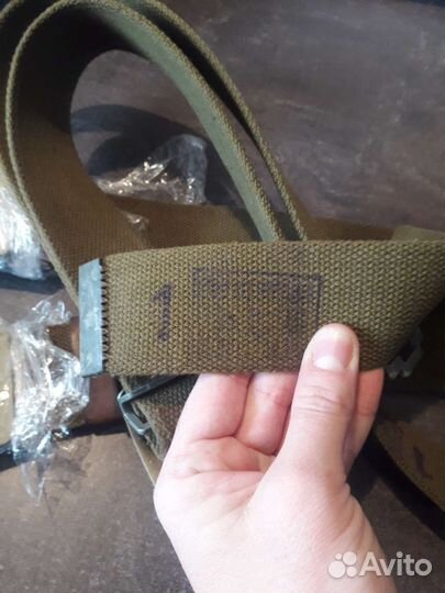 Ремень военный солдатский са со звездой