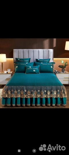 Покрывало и 2 наволочки