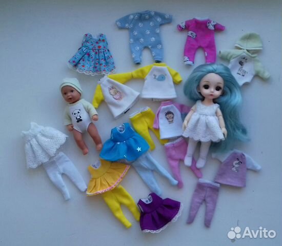 Одежда для кукол 12/ 15 см