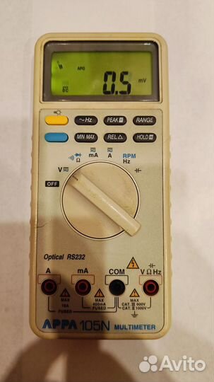 Мультиметр цифровой appa 105N