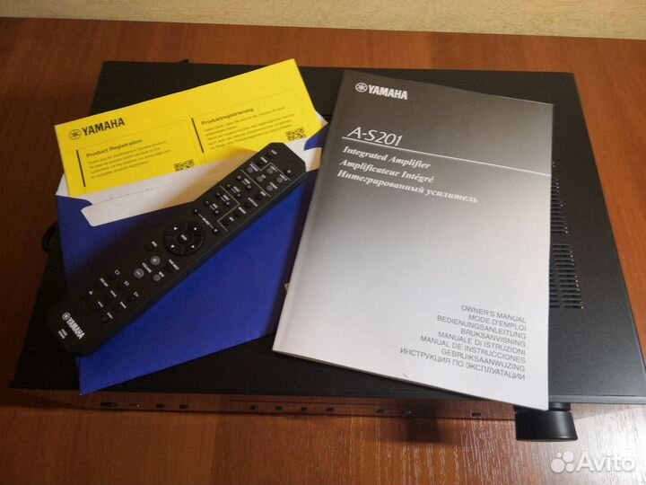 Интегральный усилитель yamaha A-S201