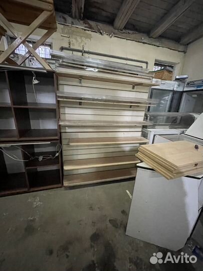 Стеллаж торговый островной