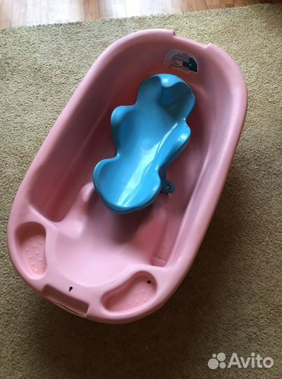 Ванночка для купания и горка для купания