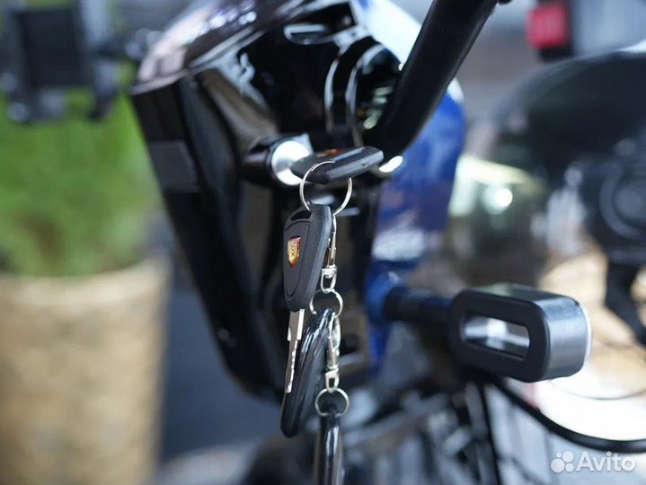 SK9 Max – blue скутер - NEW2025