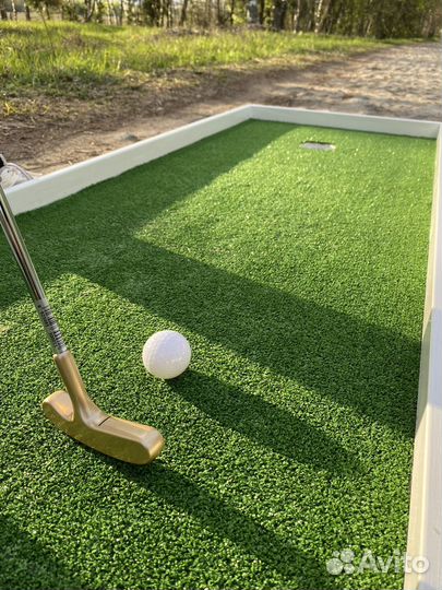 Гольф дорожка в дом офис (аренда) на свадьбу