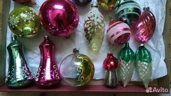 Елочные игрушки СССР
