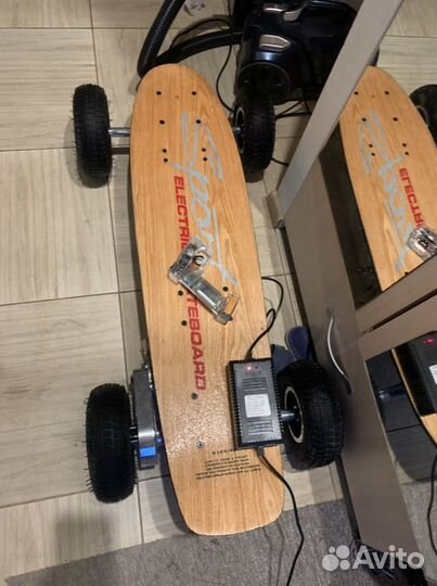 Электроскейт новый большой мощный на радиоуправлен