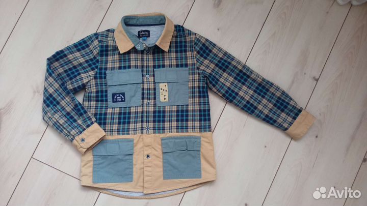 Рубашка-ветровка 116