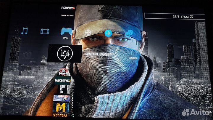 PS3 Slim 500Gb. Прошитая. 52 игры. Обмен. Халва