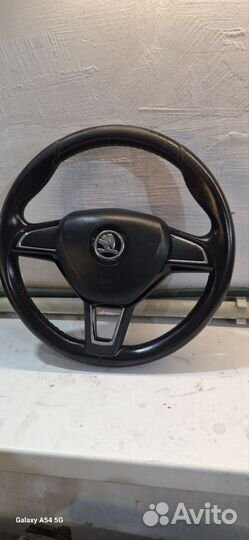 Руль skoda octavia a7 рестайлинг