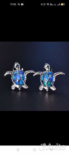 Серьги пусеты