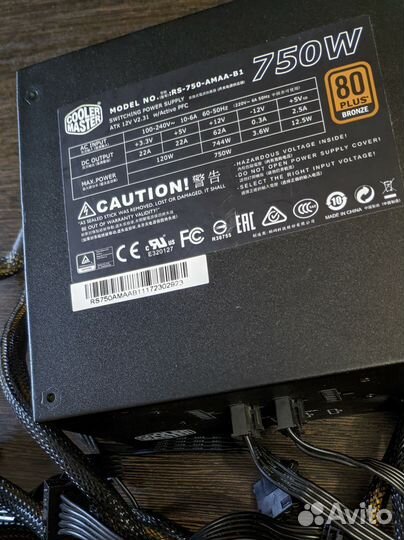 Блок питания 750w