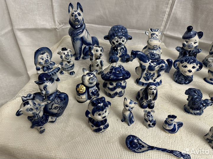 Гжель фигурки